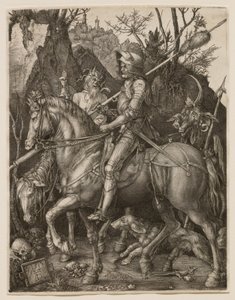 Ridder, døden og djevelen av Albrecht Dürer