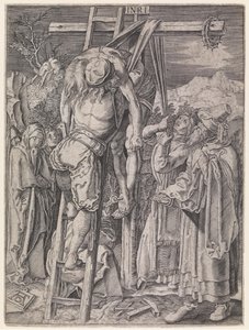 Nedtagningen av Kristus fra korset av Albrecht Dürer