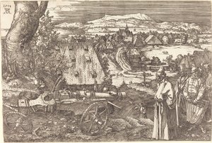 Landskap med kanonen av Albrecht Dürer