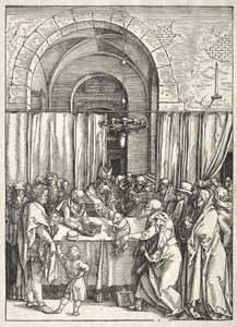 Jomfruens liv: Avvisning av Joachims offer av Albrecht Dürer