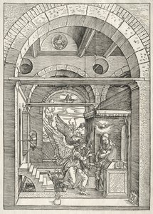 Jomfruens liv: Bebudelsen av Albrecht Dürer