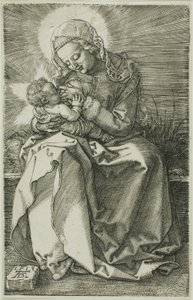 Madonna sykepleie av Albrecht Dürer