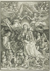 Madonna Queen of Angels av Albrecht Dürer