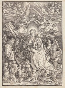 Madonna Queen of Angels av Albrecht Dürer