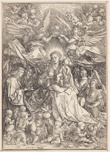 Madonna Queen of Angels av Albrecht Dürer