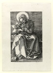 Madonna som ammer barnet, 1519 av Albrecht Dürer