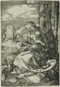 Madonna med pæren av Albrecht Dürer
