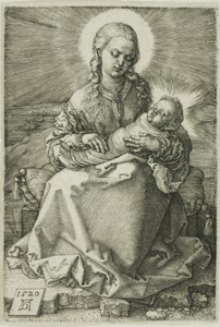 Madonna med det svøpte spedbarnet av Albrecht Dürer