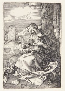 Madonna med pæra av Albrecht Dürer