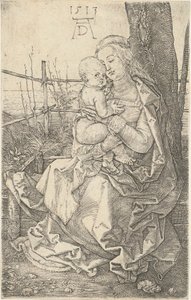 Maria med barnet ved treet av Albrecht Dürer