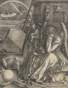 Melancolia I, 1514. av Albrecht Dürer