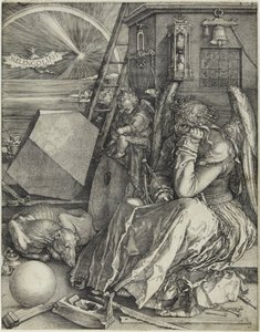 Melancolia I, 1514. av Albrecht Dürer