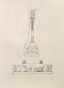 Monument til minne om seieren over bøndene, fra 