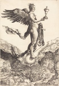 Nemesis (The Great Fortune) av Albrecht Dürer