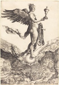 Nemesis (The Great Fortune) av Albrecht Dürer