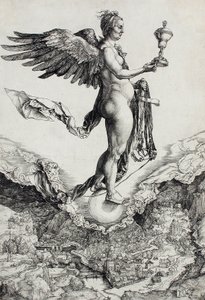 Nemesis (Den store lykken) av Albrecht Dürer