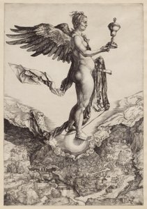 Nemesis (Den store lykken) av Albrecht Dürer