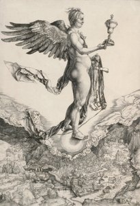 Nemesis (The Great Fortune) av Albrecht Dürer