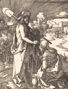 Noli Me Tangere, sannsynligvis ca. 15091510. av Albrecht Dürer