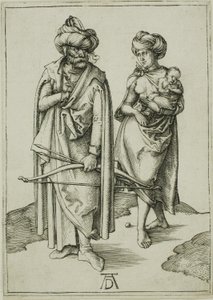 Orientalsk familie av Albrecht Dürer