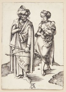 Orientalsk familie av Albrecht Dürer