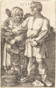 Bondepar på Marked av Albrecht Dürer