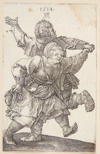Bondepar danser av Albrecht Dürer