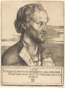 Philip Melanchthon av Albrecht Dürer