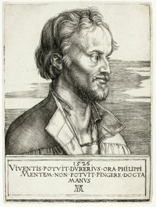Philip Melanchthon av Albrecht Dürer
