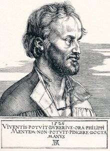 Philip Melanchthon, 1526 1906. av Albrecht Dürer