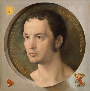 Portrett av Johann Kleeberger, 1526 av Albrecht Dürer