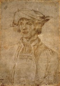 Portrett av Lucas van Leyden, 1521. av Albrecht Dürer