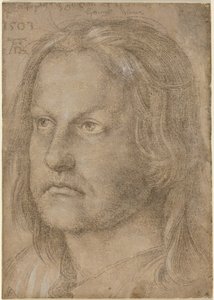 Portrett av en mann av Albrecht Dürer