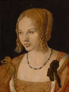 Portrett av en ung venetiansk kvinne, 1505 av Albrecht Dürer