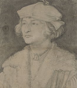 Portrett av en ung mann med hatt, ca. 1506 av Albrecht Dürer