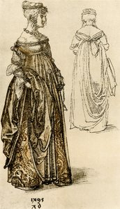 Flott venetiansk dame av Albrecht Dürer