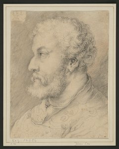 Profilportrett av Raymund Fugger? av Albrecht Dürer