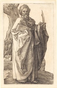 Saint Bartolomeus av Albrecht Dürer