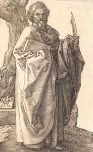 Saint Bartholomew, 1523. av Albrecht Dürer