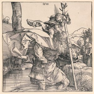 Den hellige Christopher av Albrecht Dürer