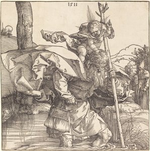 Den hellige Christopher av Albrecht Dürer