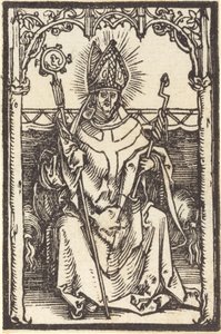Den hellige Erasmus av Albrecht Dürer