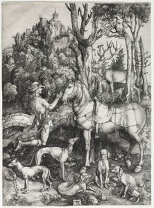 Saint Eustace av Albrecht Dürer