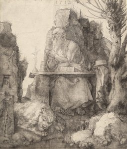 Saint Hieronymus av Pollard Willow, 1512. av Albrecht Dürer