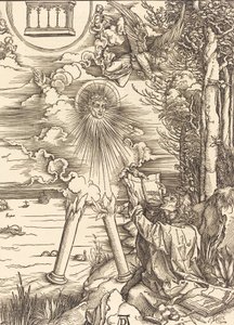 Saint John Devouring the Book, 1498. av Albrecht Dürer