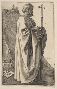 Saint Philip, 15231526. av Albrecht Dürer