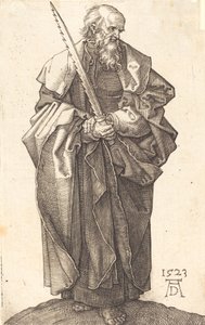 Saint Simon, 1523. av Albrecht Dürer