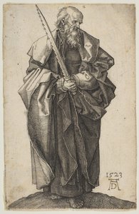 Saint Simon, 1523. av Albrecht Dürer