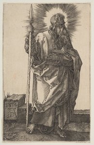 Saint Thomas, 1514.  av Albrecht Dürer