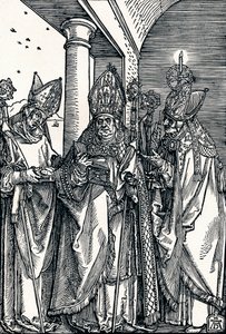 Saints Nicholas, Ulrich og Erasmus, 1508 1906. av Albrecht Dürer